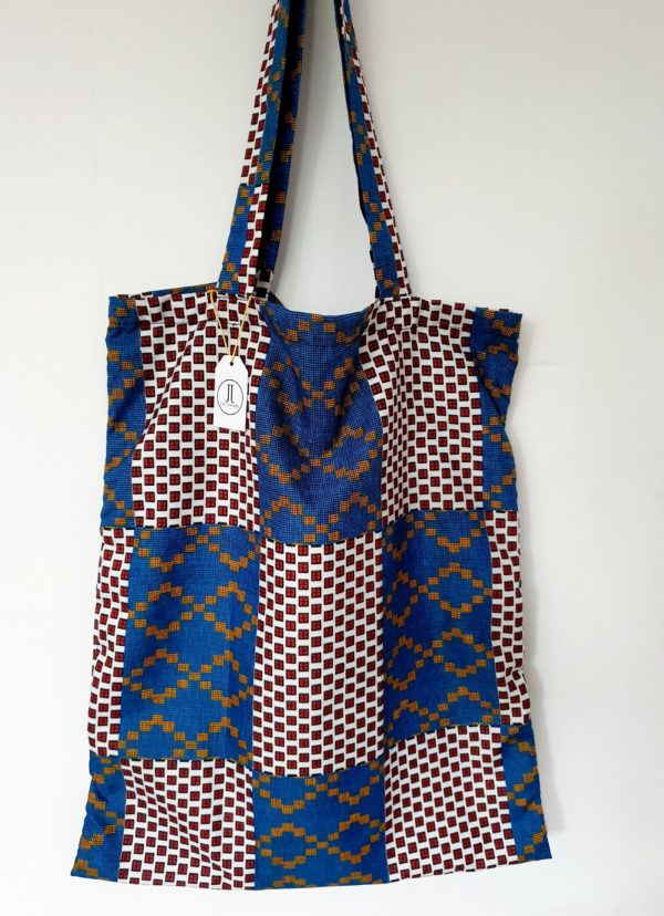 Tote bag tissu coton bogolan