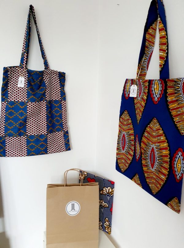 Tote bag tissu coton bogolan – Image 2